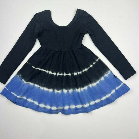 Rags Tie Dye Long Sleeved Swing Dress - Picture 2 of 6